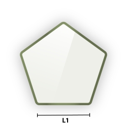 Verre trempé sur mesure