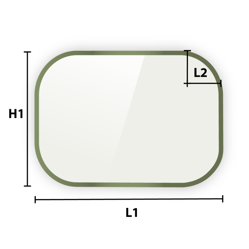 Verre feuilleté opale