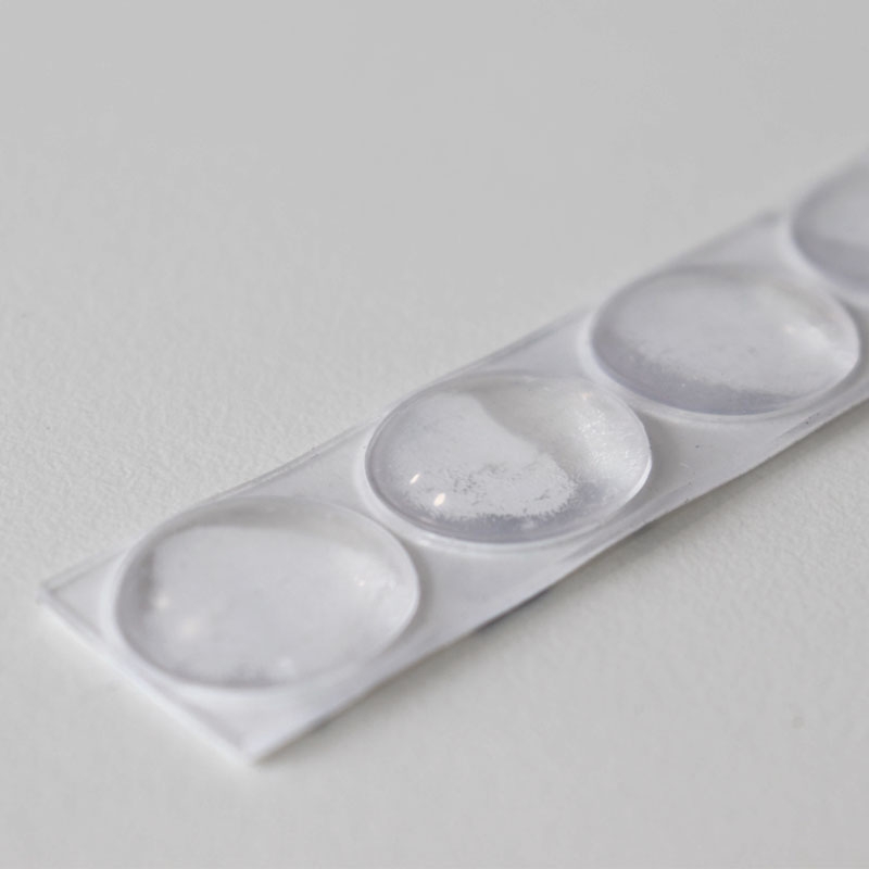 4 tampons antidérapants diamètre 10 mm pour plateau en verre