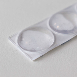 4 tampons antidérapants diamètre 10 mm pour plateau en verre