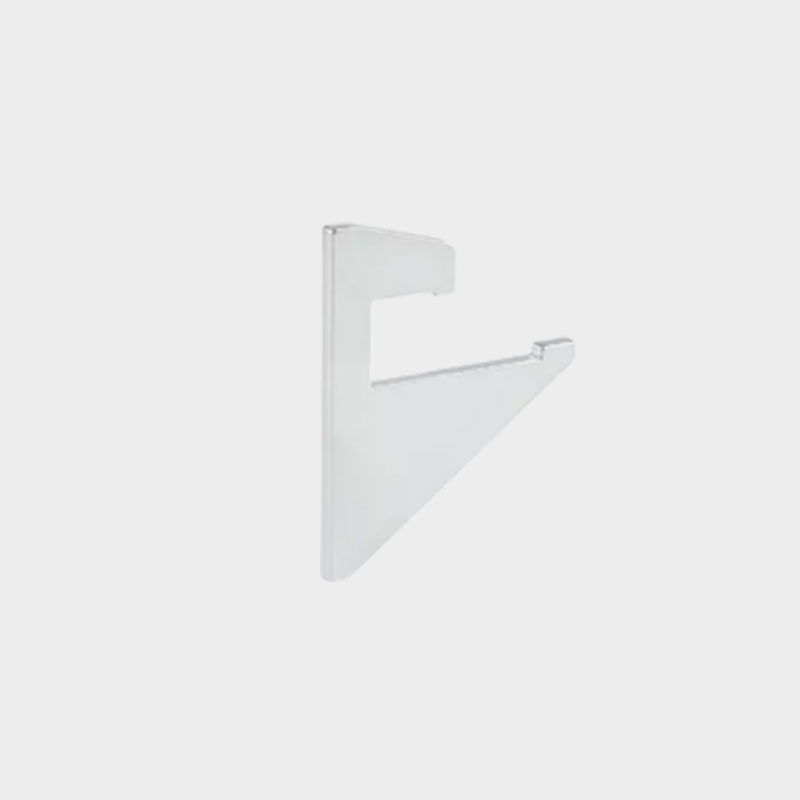 Embout pour profilé support étagère ép. 8mm