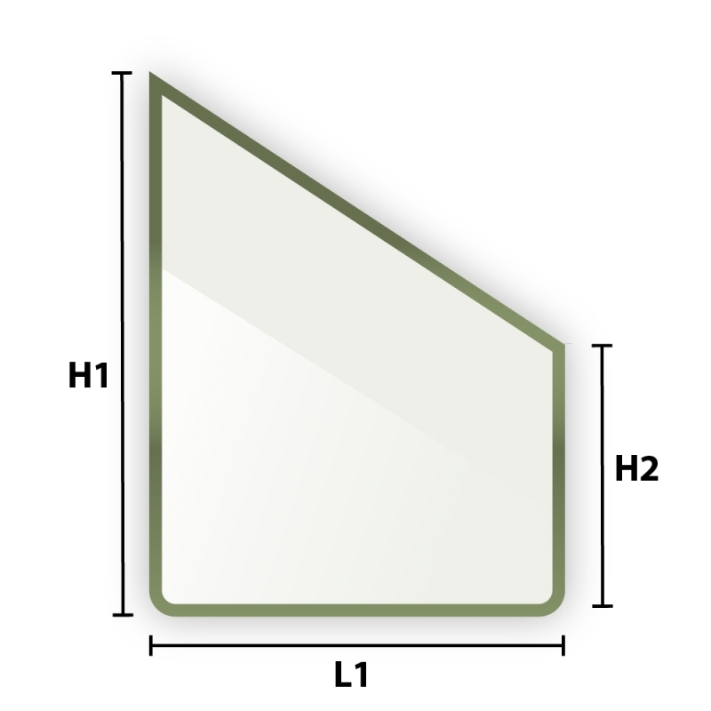 Verre classique Bords Polis