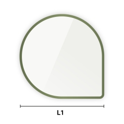 Verre trempé laqué sur mesure : crédence cuisine, salle de bain, table et décoration