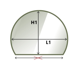 Verre trempé laqué sur mesure
