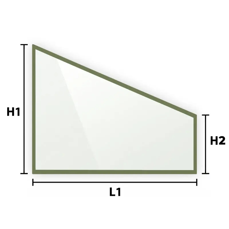 Verre vitrocéramique sur mesure