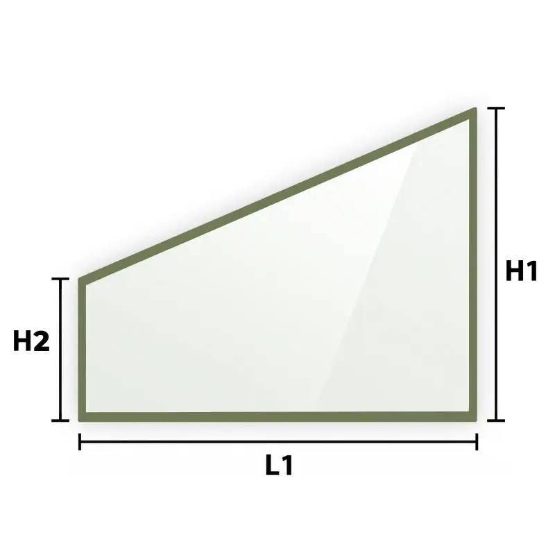Verre vitrocéramique sur mesure