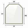 Verre vitrocéramique sur mesure
